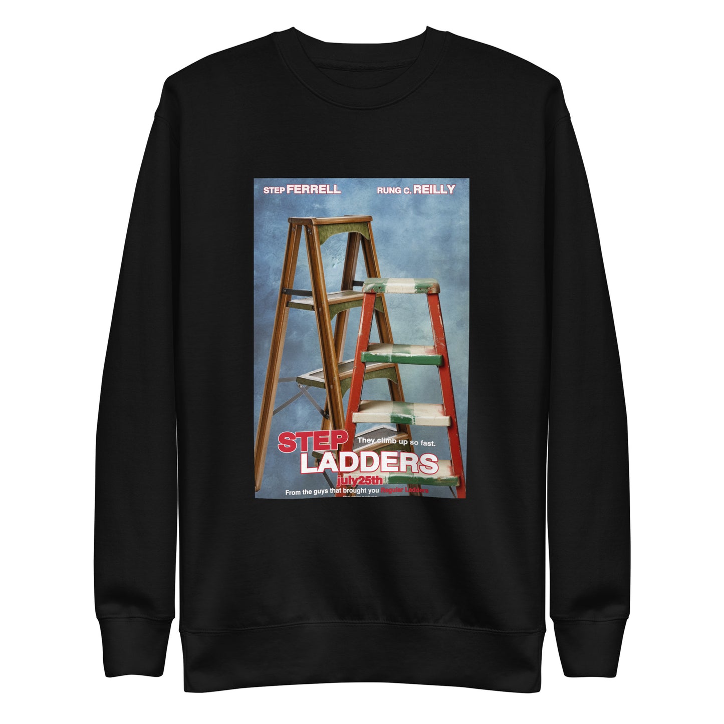 Step Brothers Parody Movie Poster Crew Neck Sweatshirt