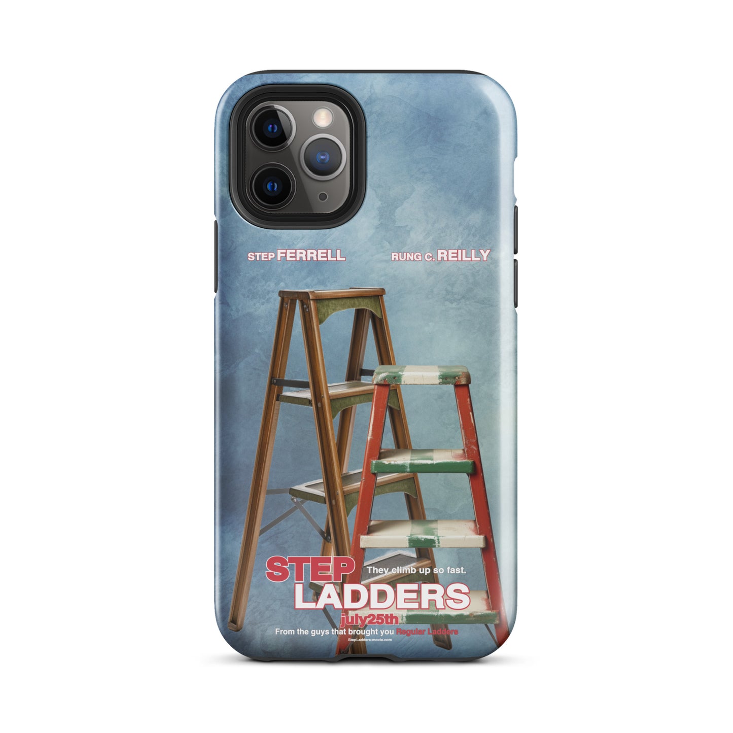 Step Ladders Movie Poster Parody Tough Case for iPhone®