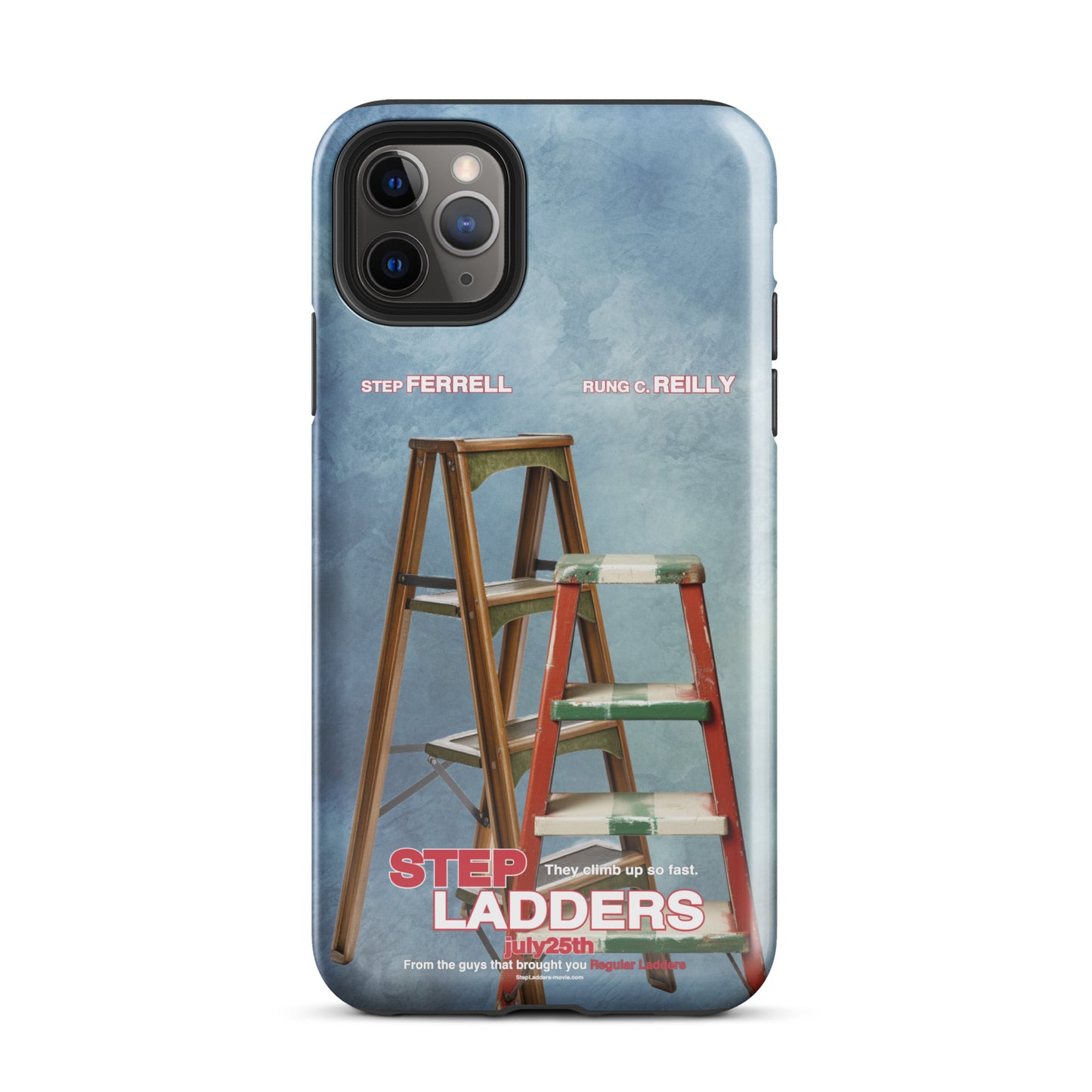 Step Ladders Movie Poster Parody Tough Case for iPhone®