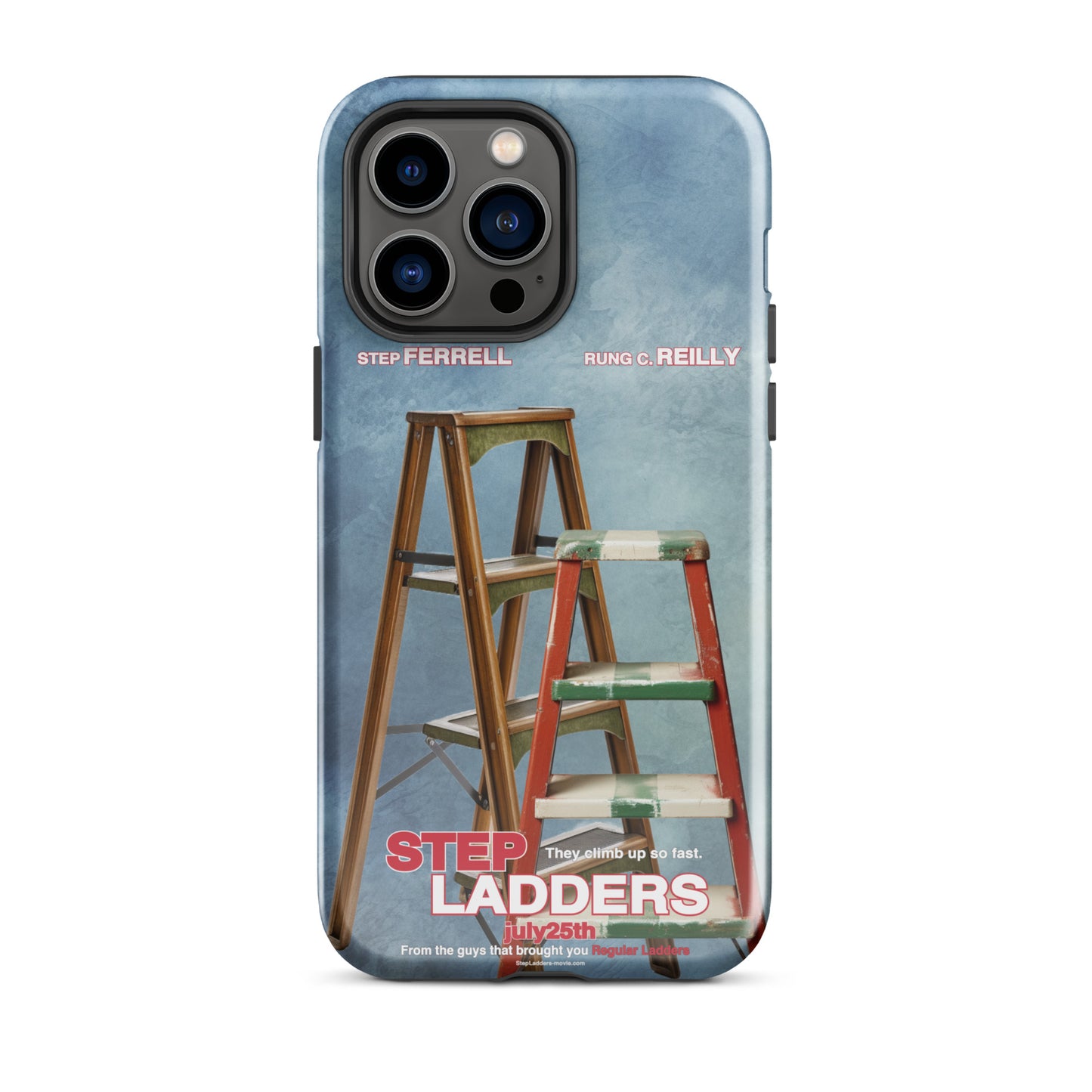 Step Ladders Movie Poster Parody Tough Case for iPhone®